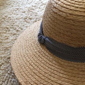 Anthropologie Hat Attack Brimmed Straw Hat